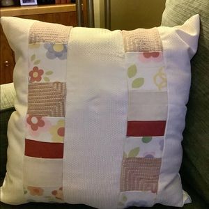 ‘Pillow Talk’ custom decorative pillow